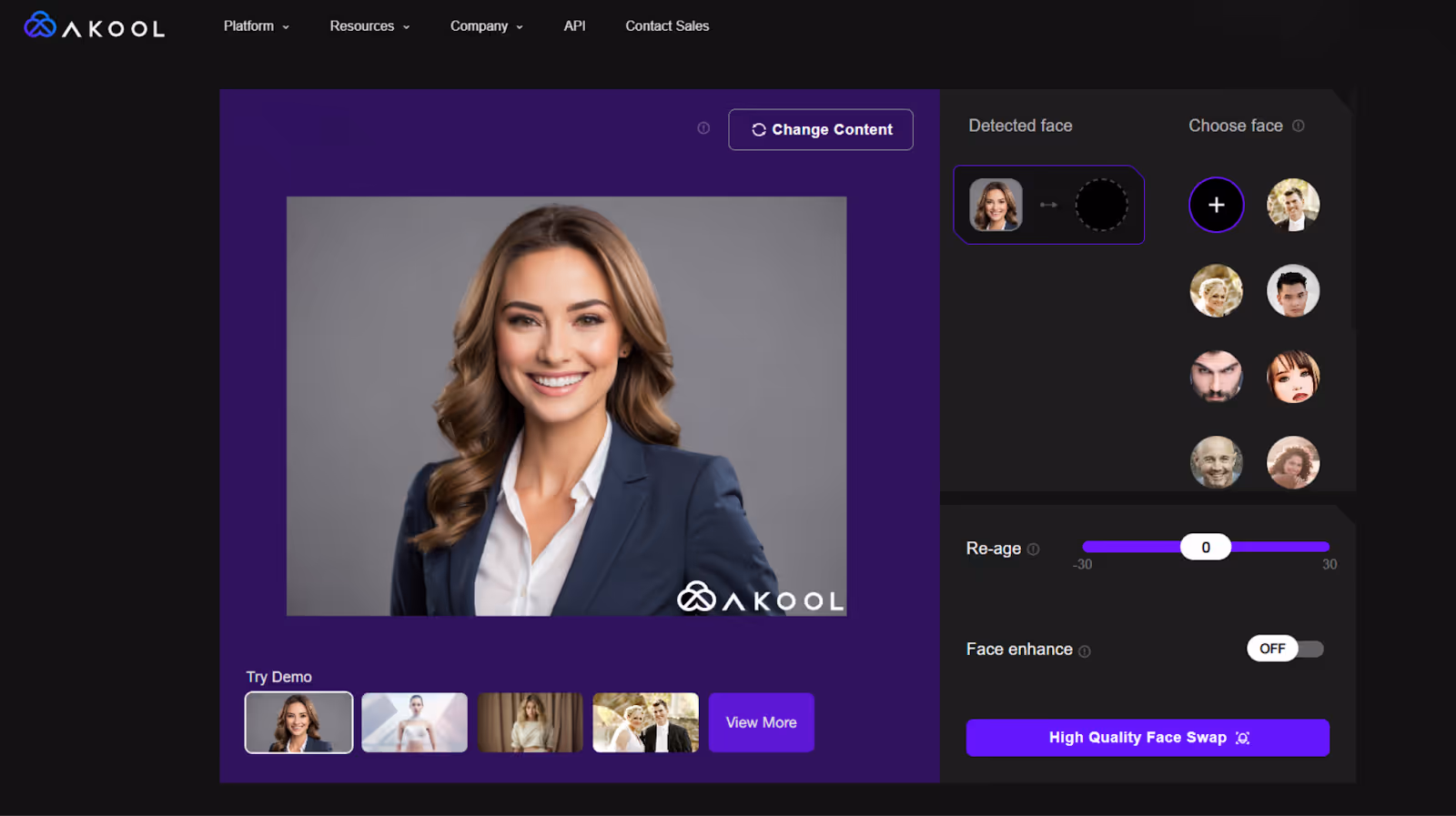 ai face generator