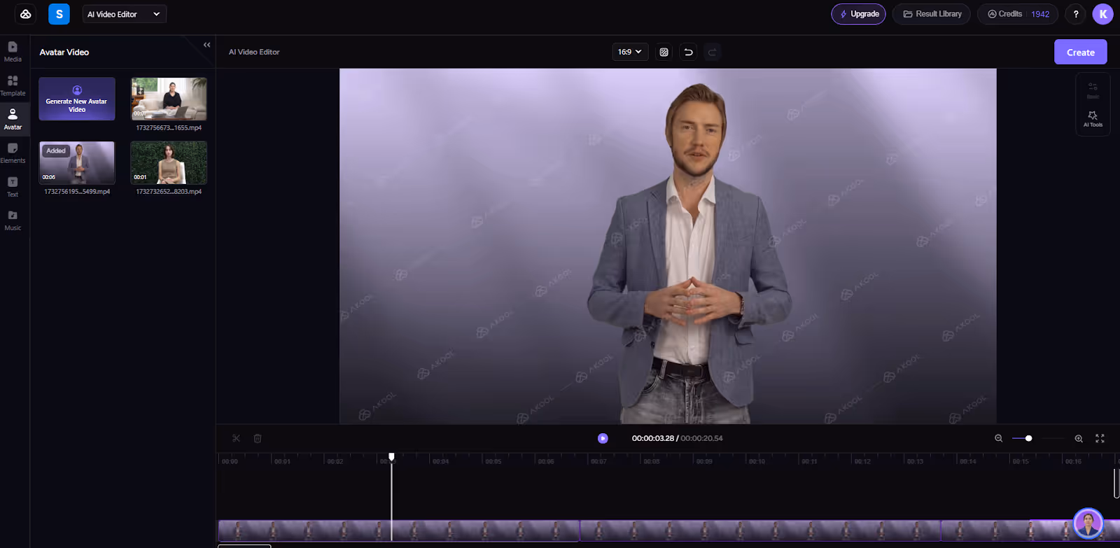 ai training video editing