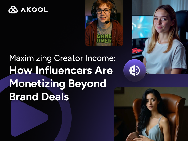Maximizing Creator Income: How Influencers Are Monetizing Beyond Brand Deals