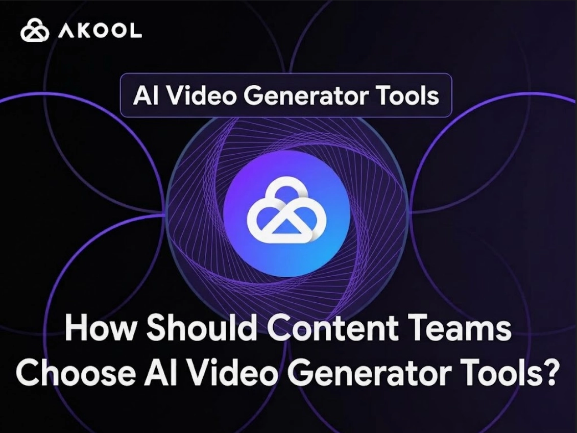 How Should Content Teams Choose AI Video Generator Tools?