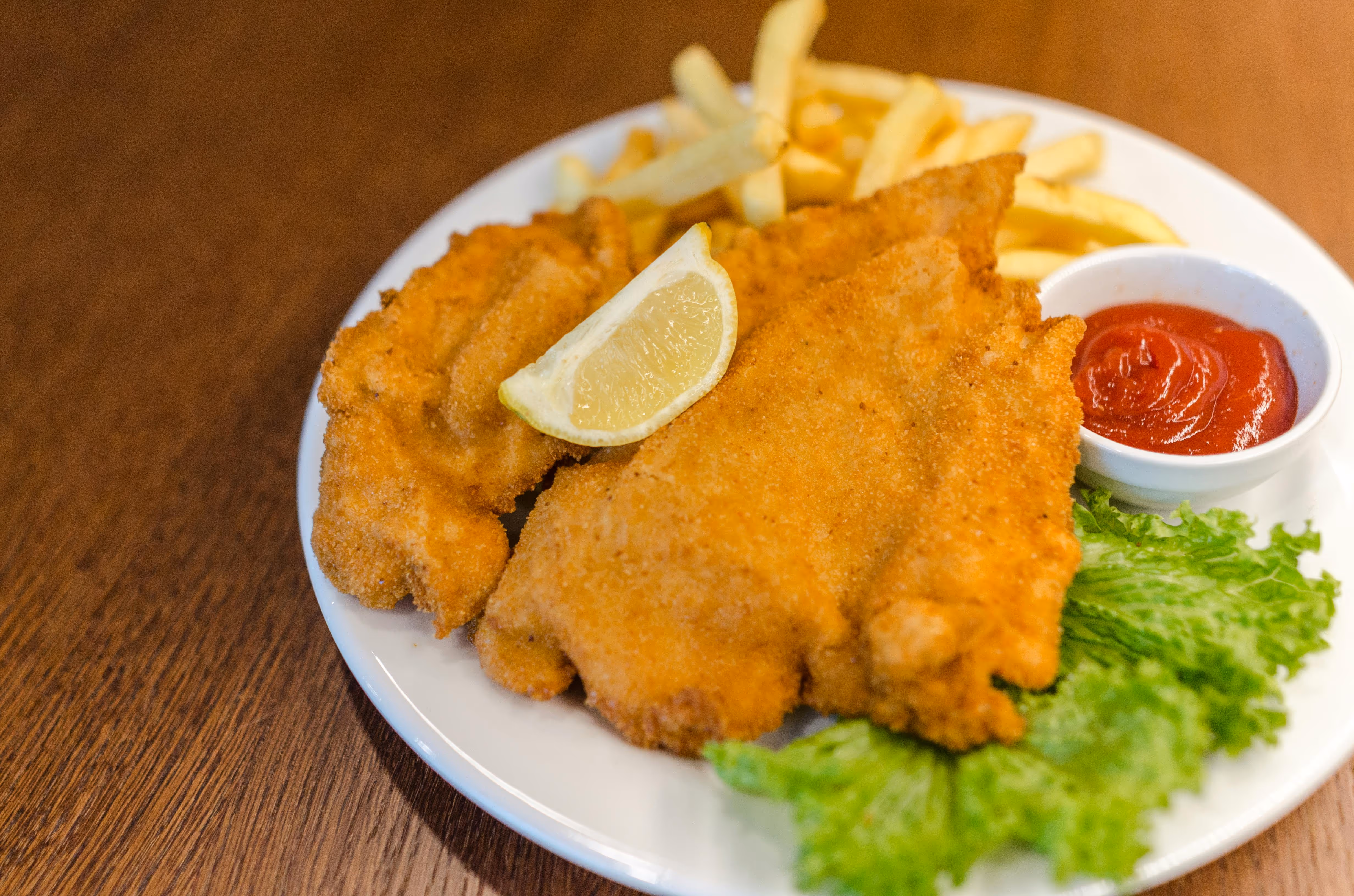 Bild på schnitzel