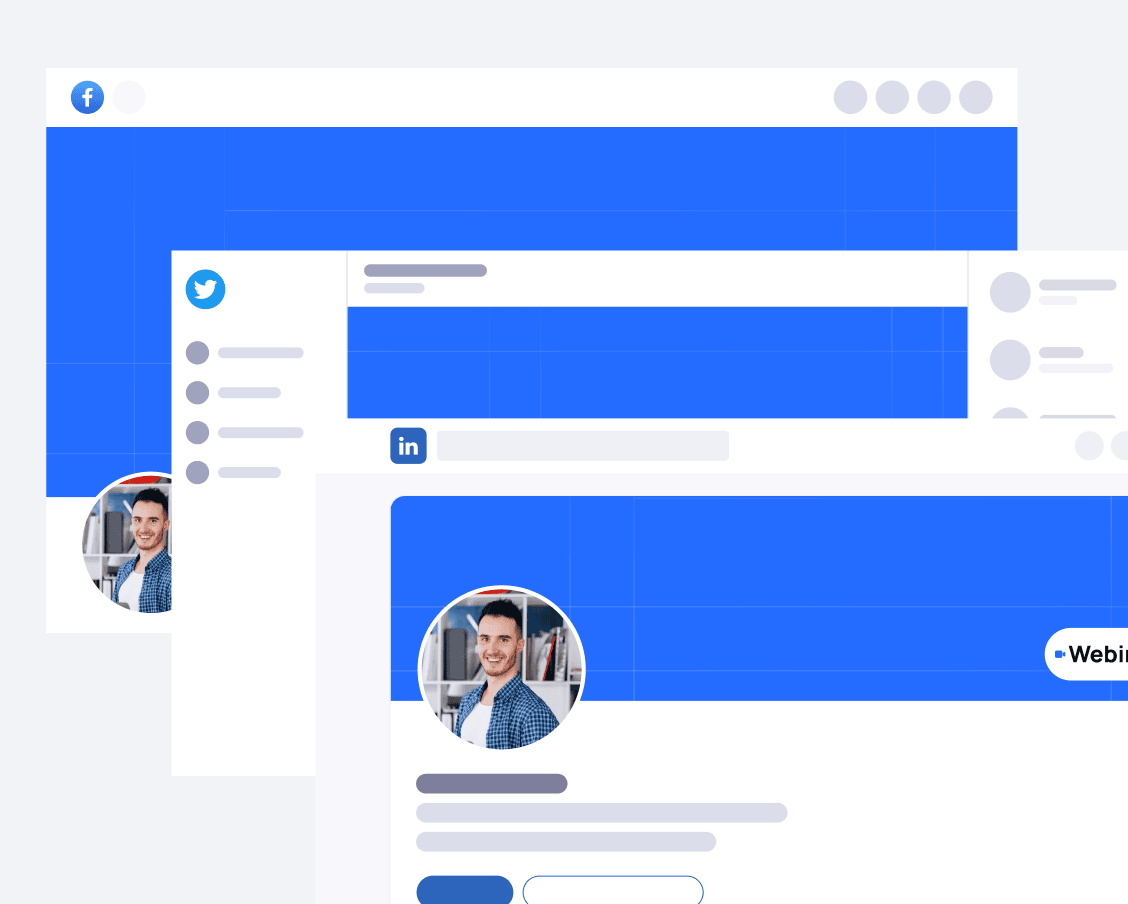 Webinar X - Social Media Assets - Webinar Webflow Template