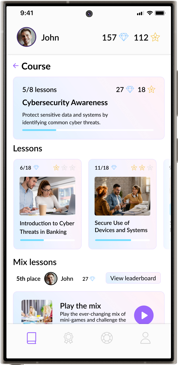 Phone with Omnia interface