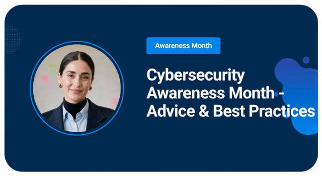 Cybersecurity Awareness Month - Advice & Best Practices course