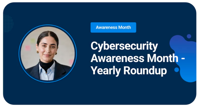 Cybersecurity Awareness Month - Yearly Roundup course
