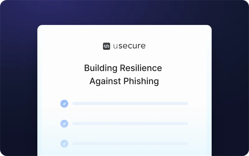 A phishing resilience report ready to share