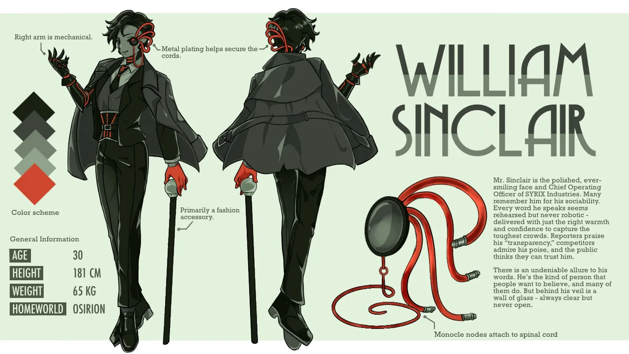 William Sinclair game.