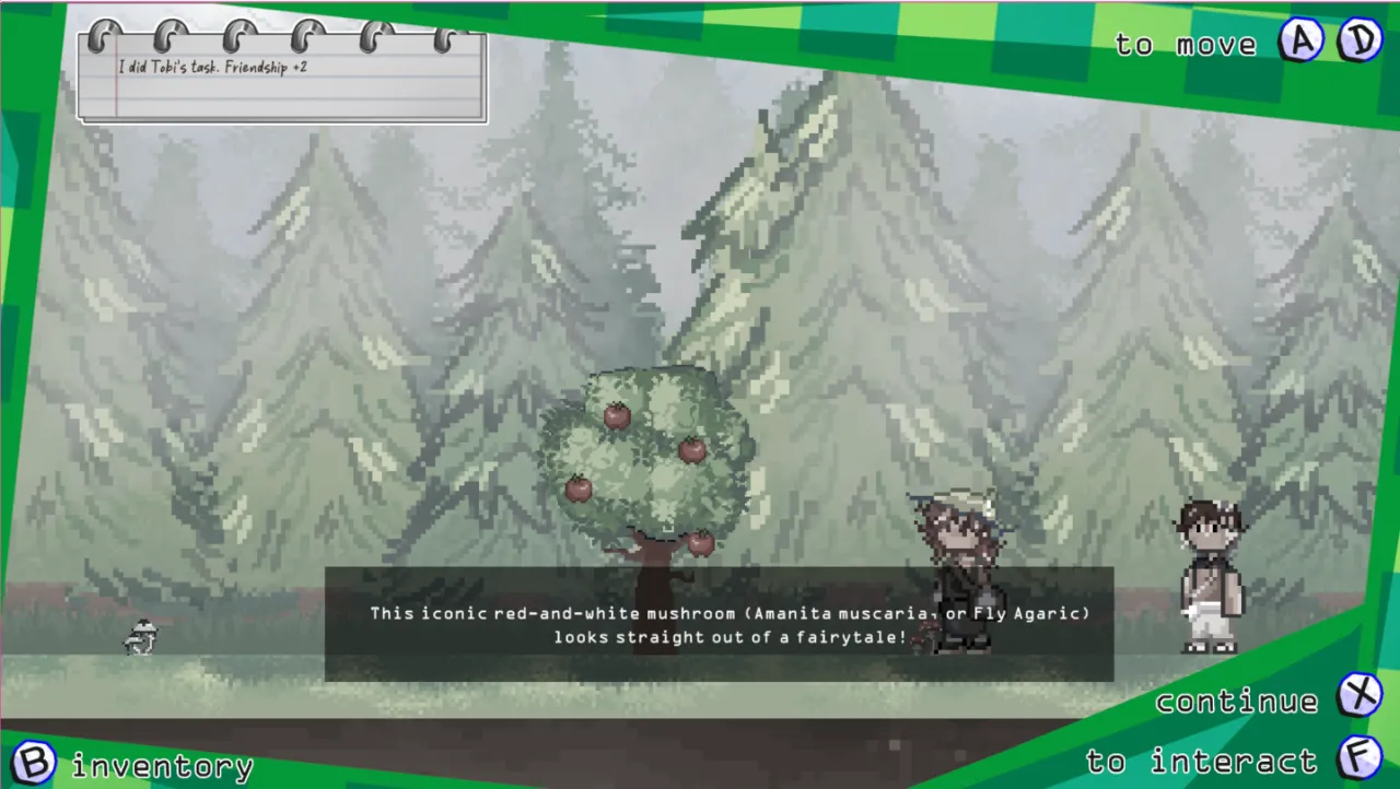 Blithe Woods game.