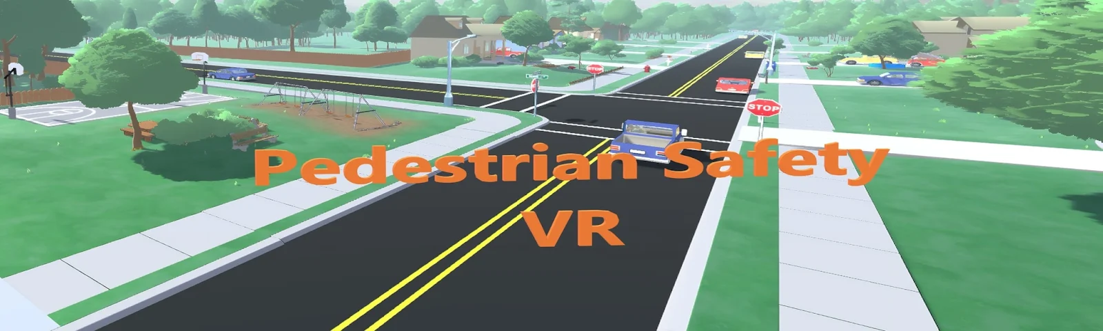 Pedestrian Safety VR game screenshot