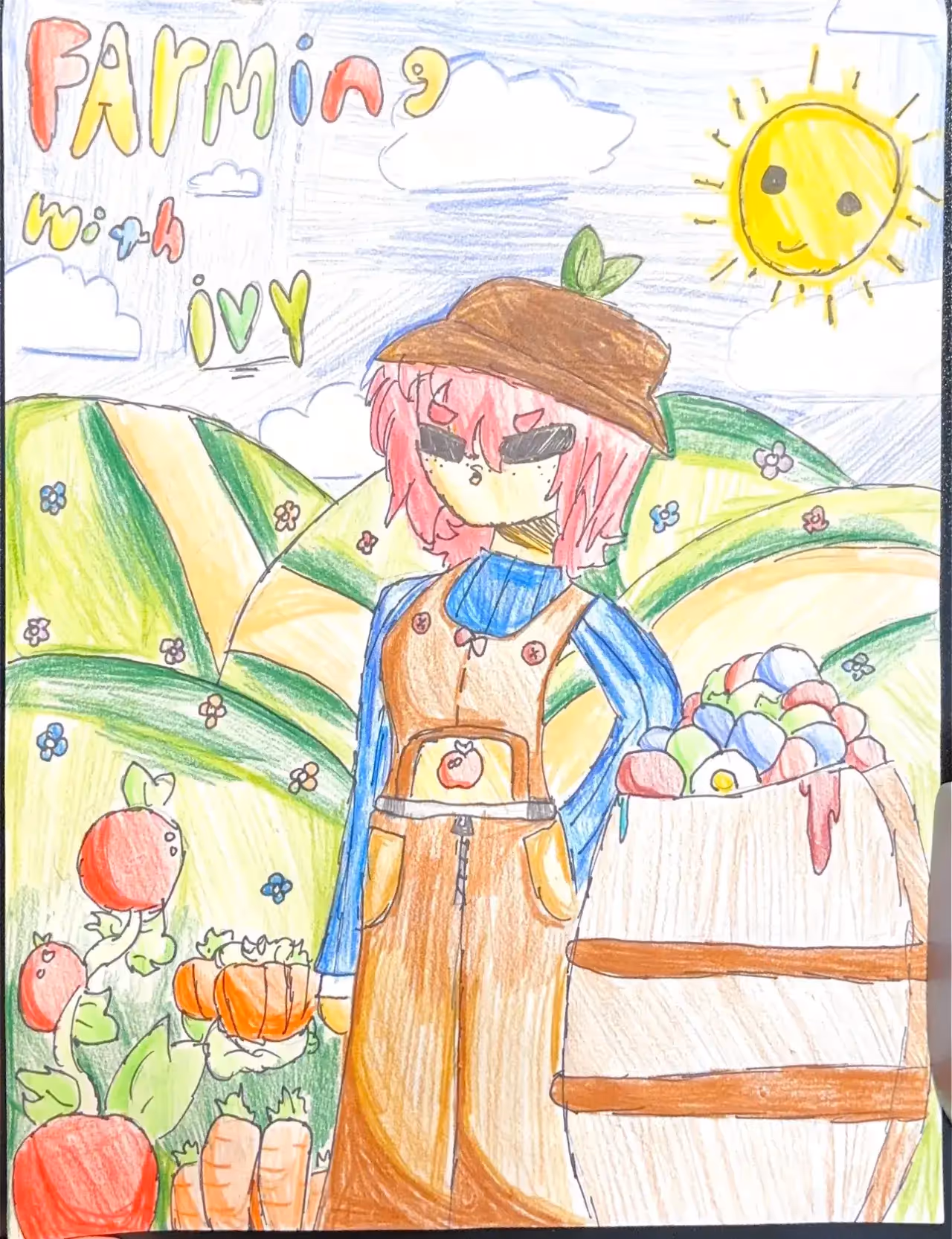 Farming with Ivy game.