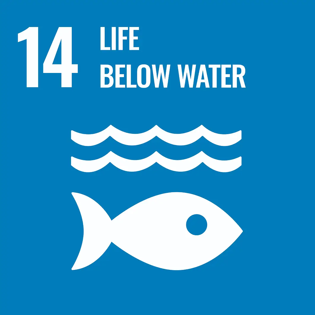 UN Sustainable Development Goal 14: Life Below Water icon
