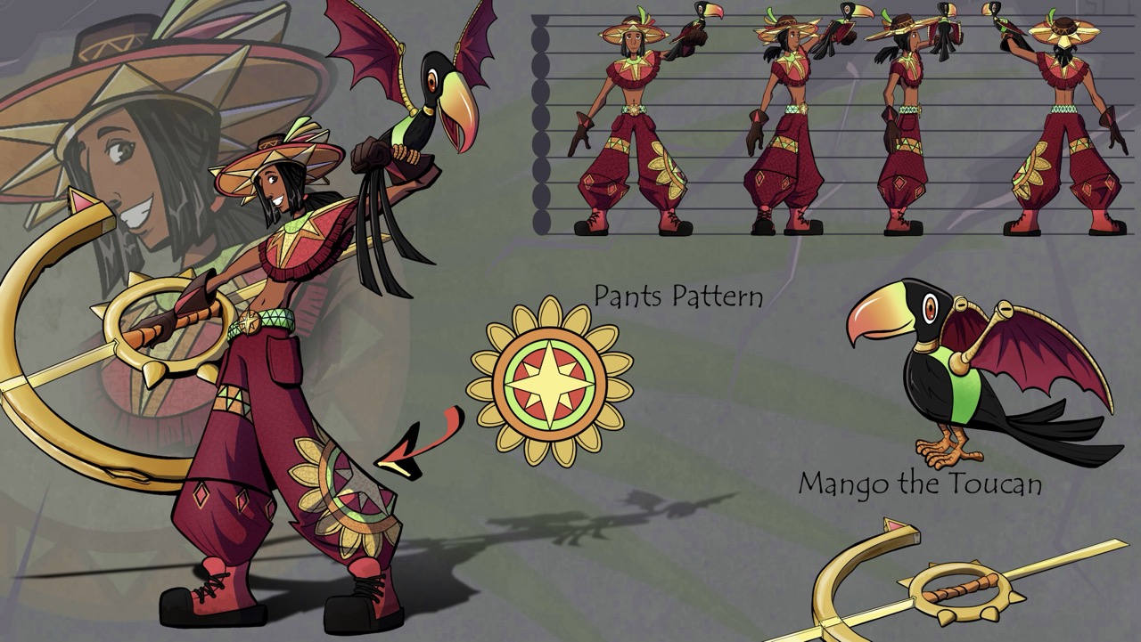 Lucas & Mango character design