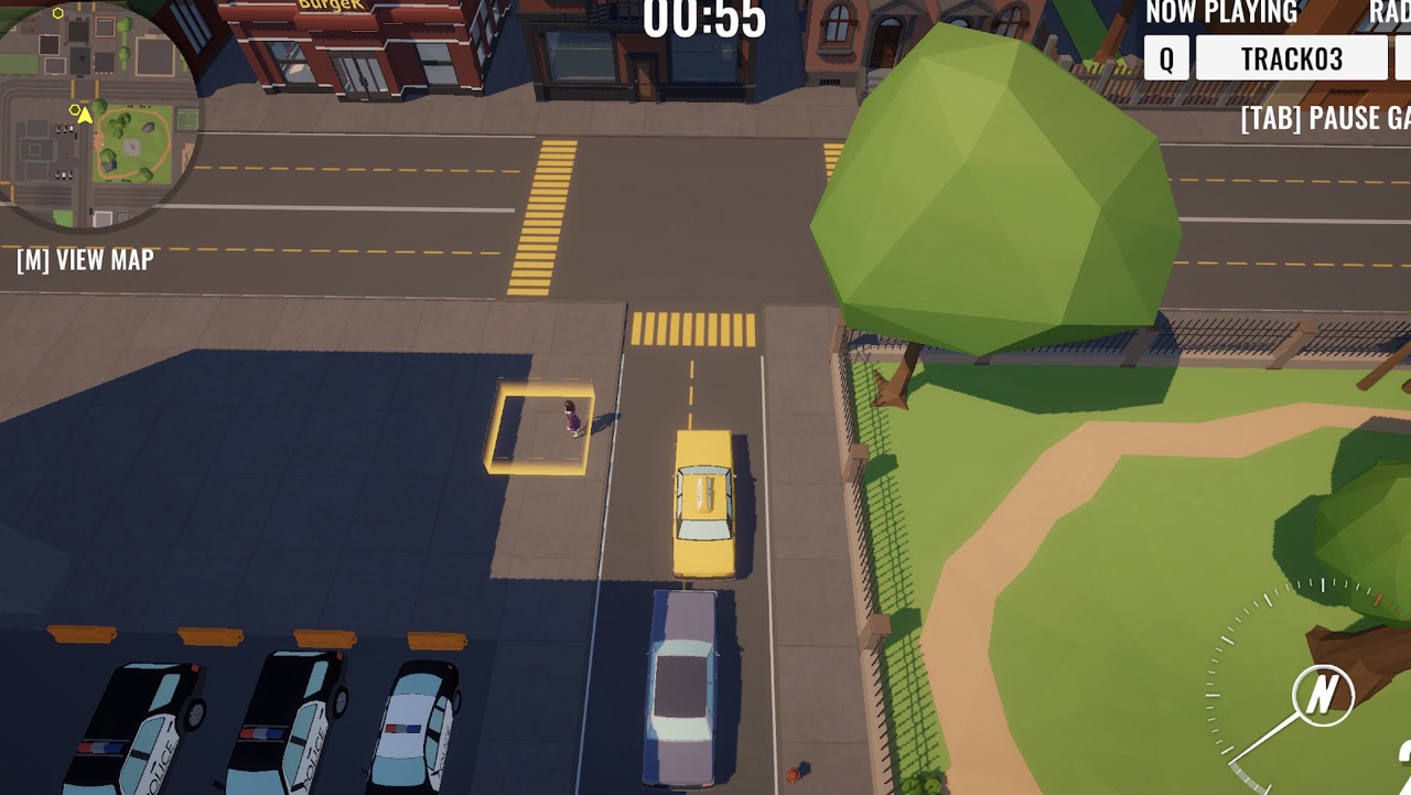 Taxi Adventure playable digital game