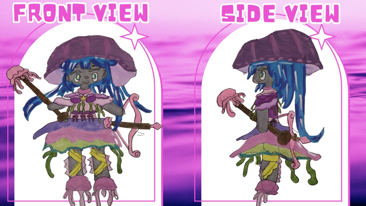 Audrina character design