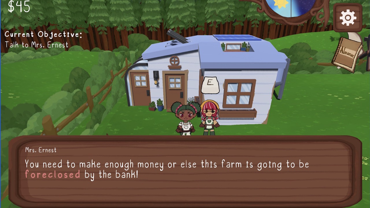 Forclosed playable digital game