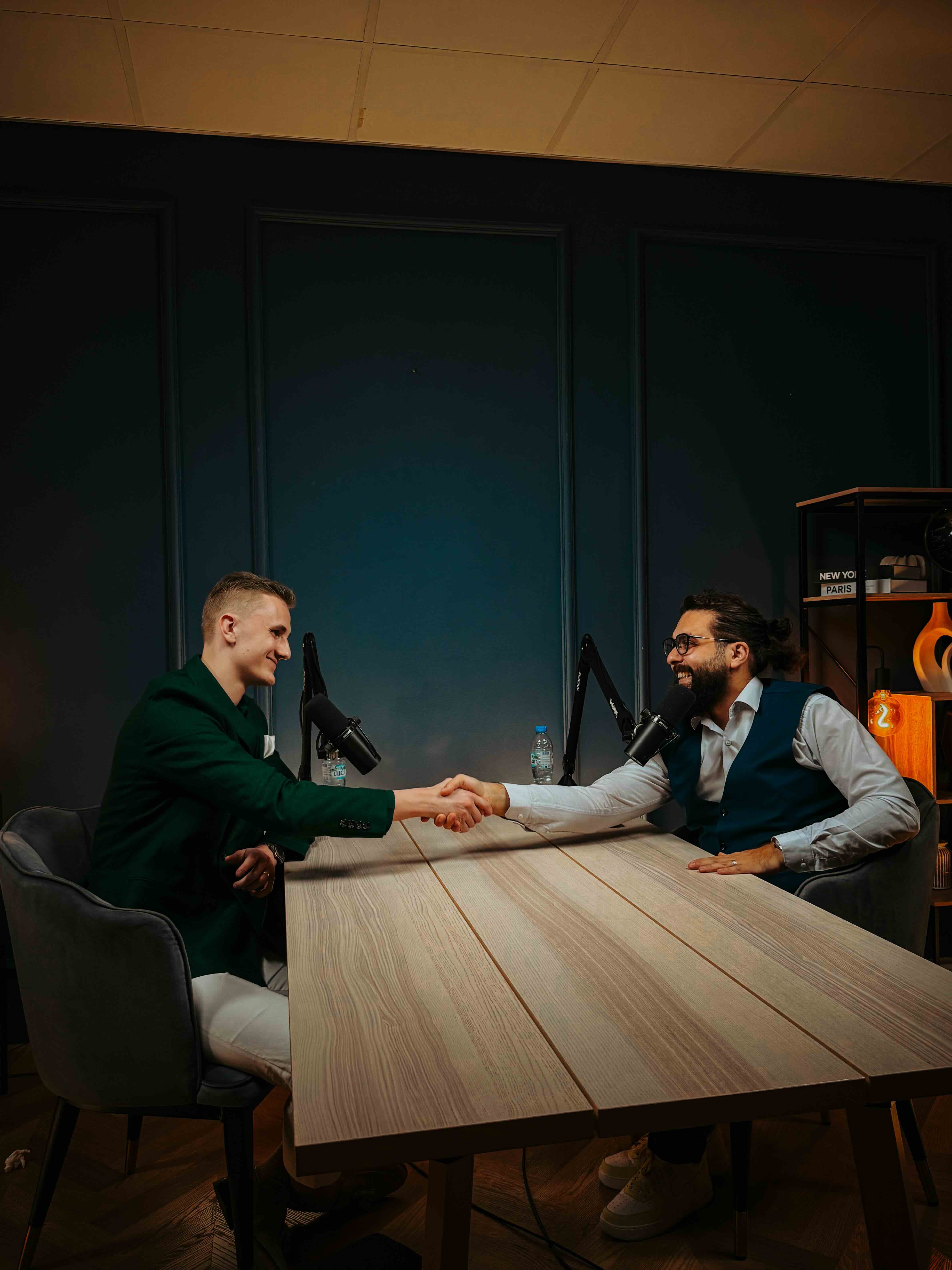 Partnership photo at Barakah Blueprint podcast