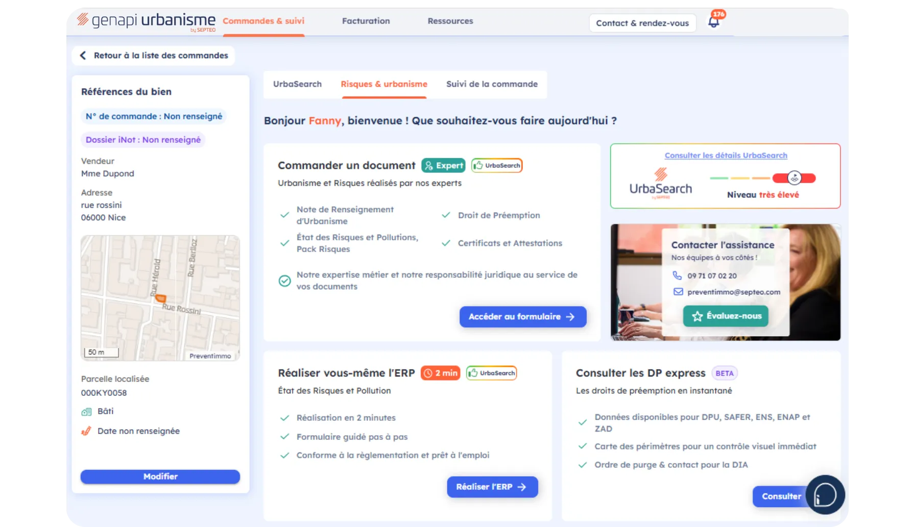 Plateforme Genapi Urbanisme