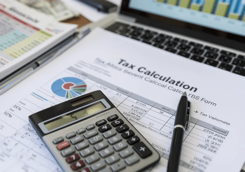 tax calculation South Africa
