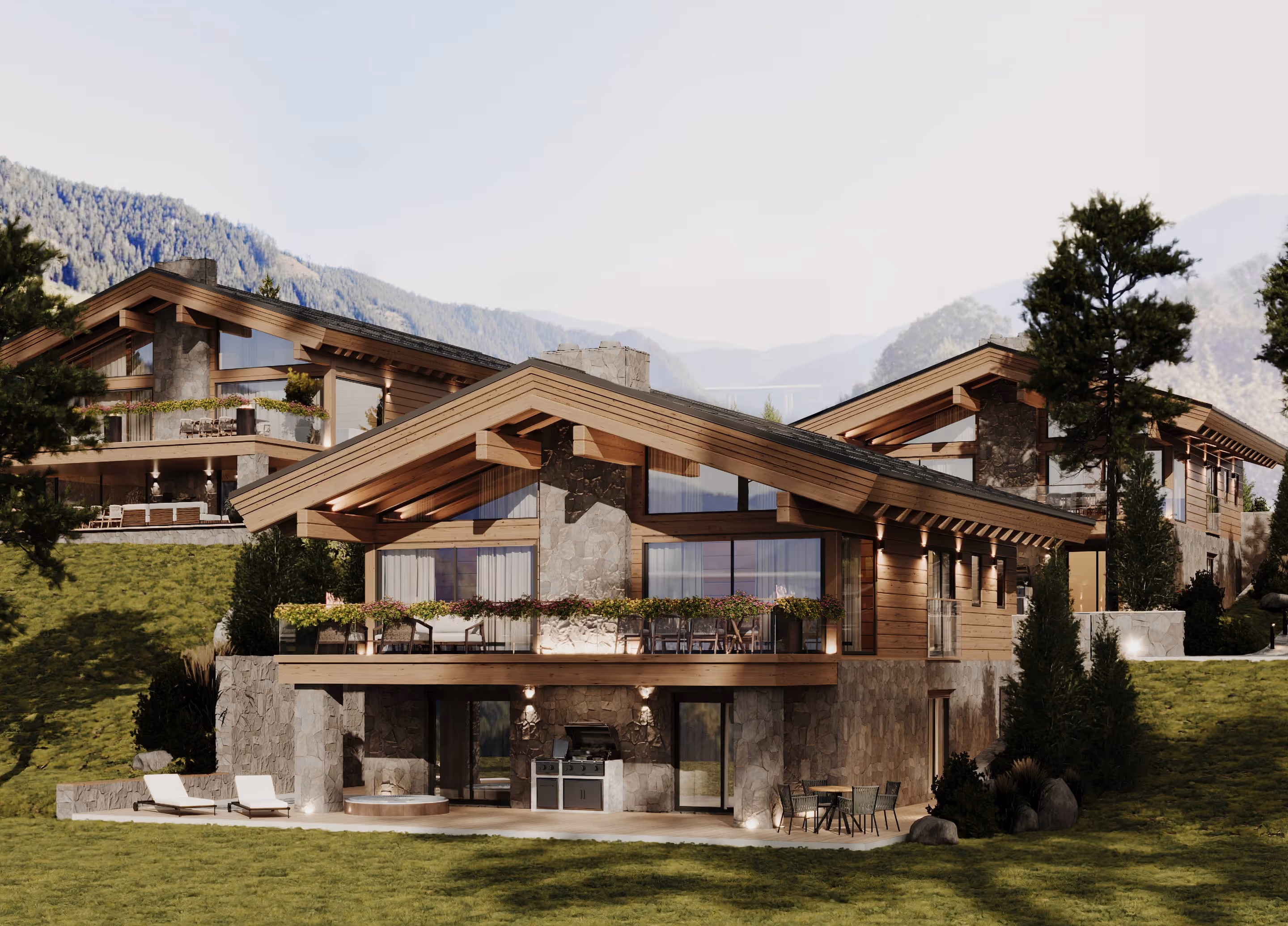 Alpen Traum Chalet im Wald – luxuriöses Holzhaus in den österreichischen Alpen für naturnahen Urlaub.