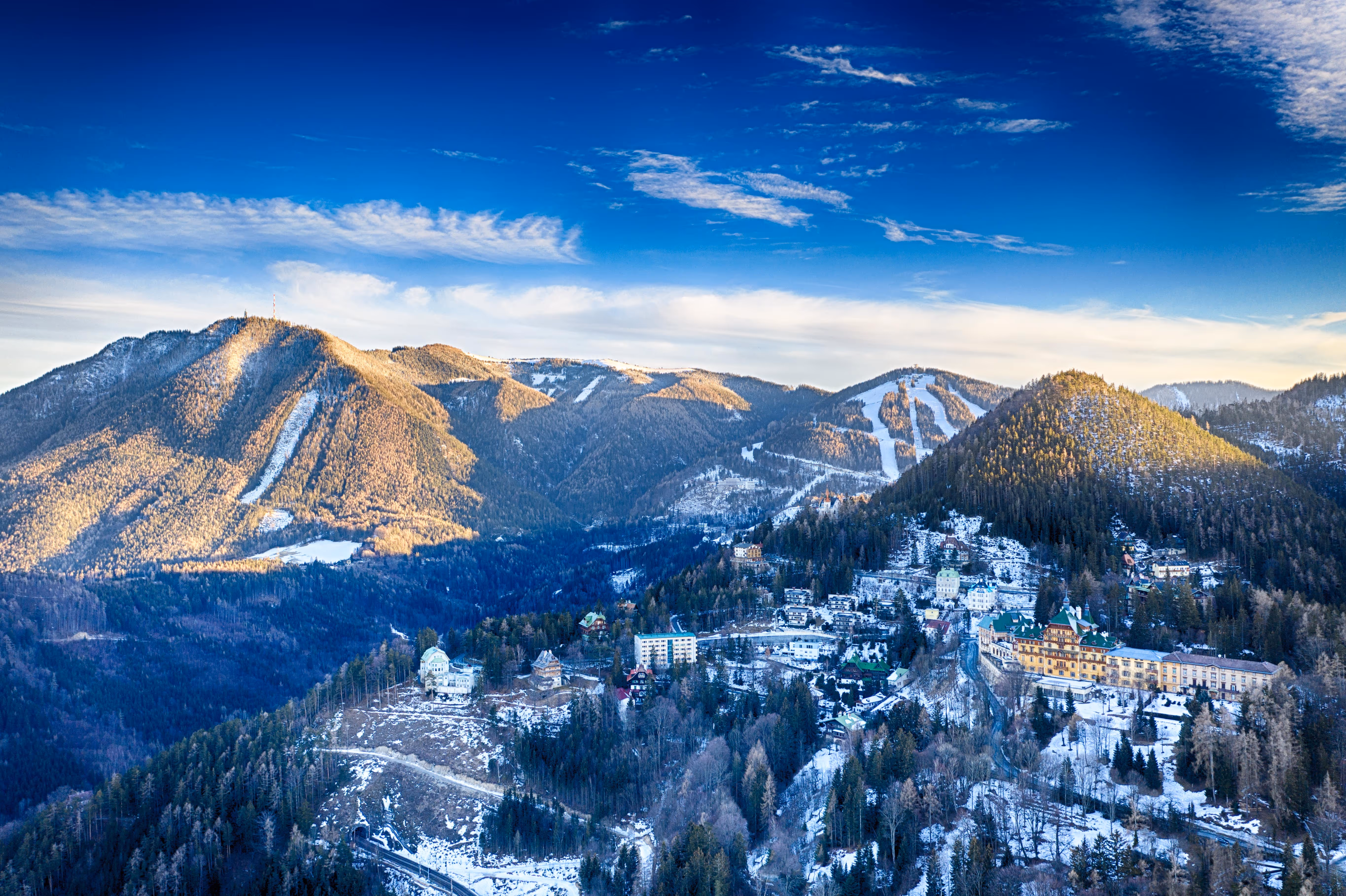 Der traditionsreiche Skiort Semmering.