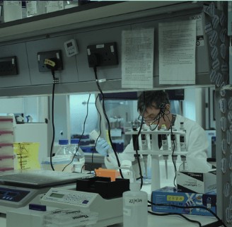 Scientists in a lab - Antiverse