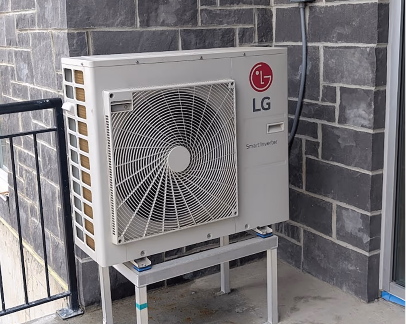 Youself Construction Case Study- LG heat pump unit