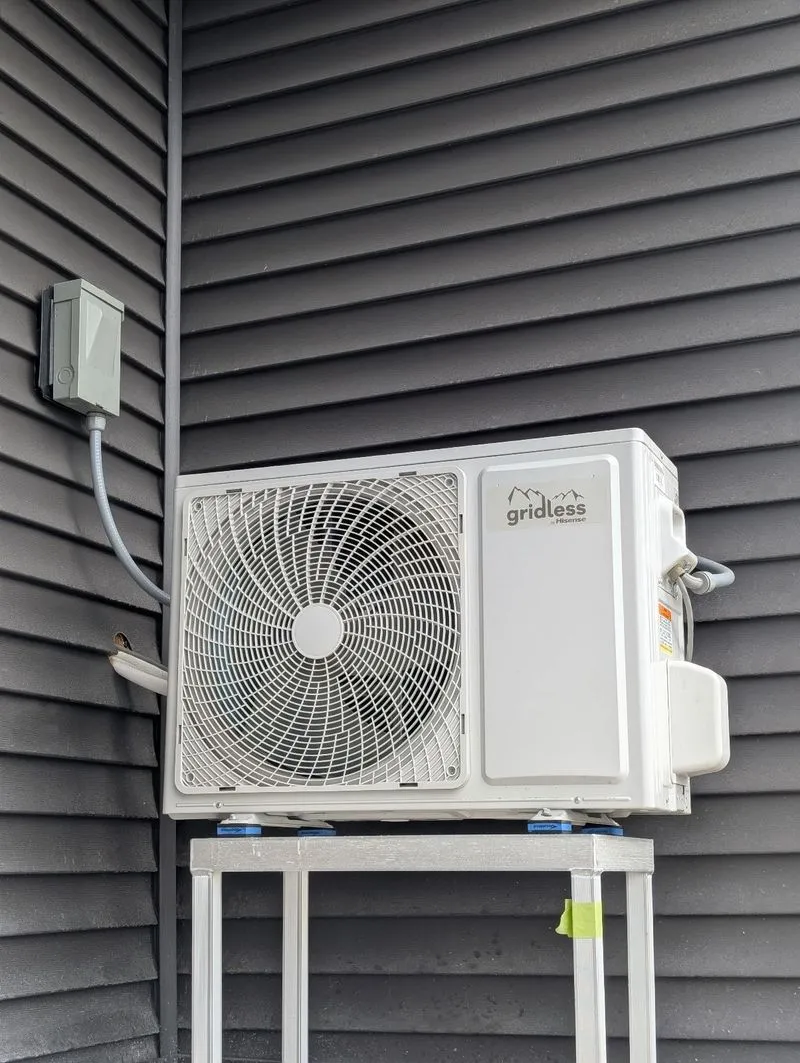 Bella State Gridless heat pump