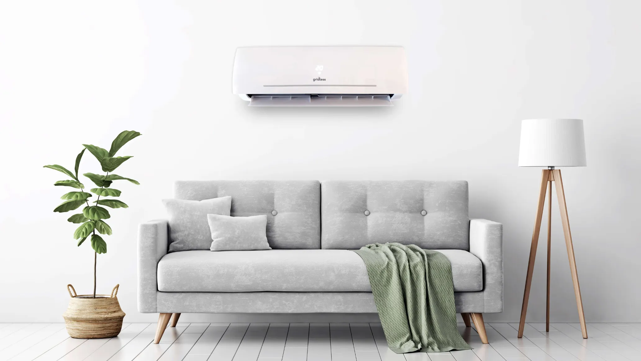 gridless indoor unit hero homepage