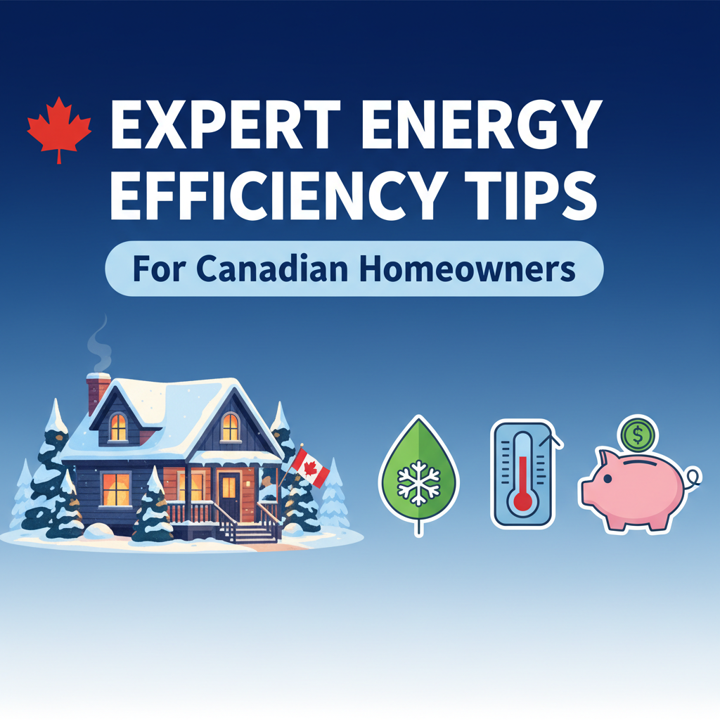 Expert Energy Efficiency Tips for Canadian Homeowners