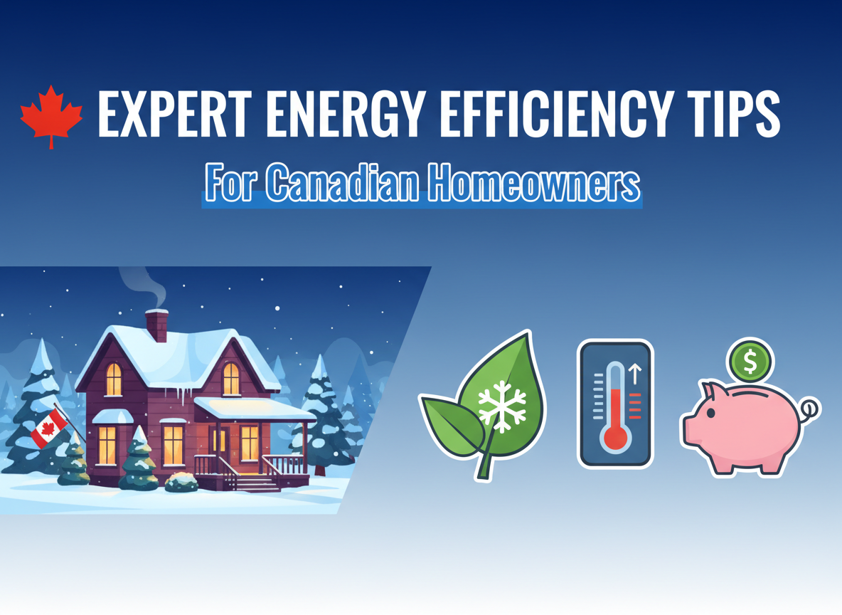 Expert Energy Efficiency Tips for Canadian Homeowners banner