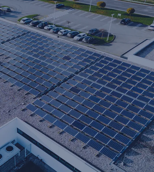 solars pannels field