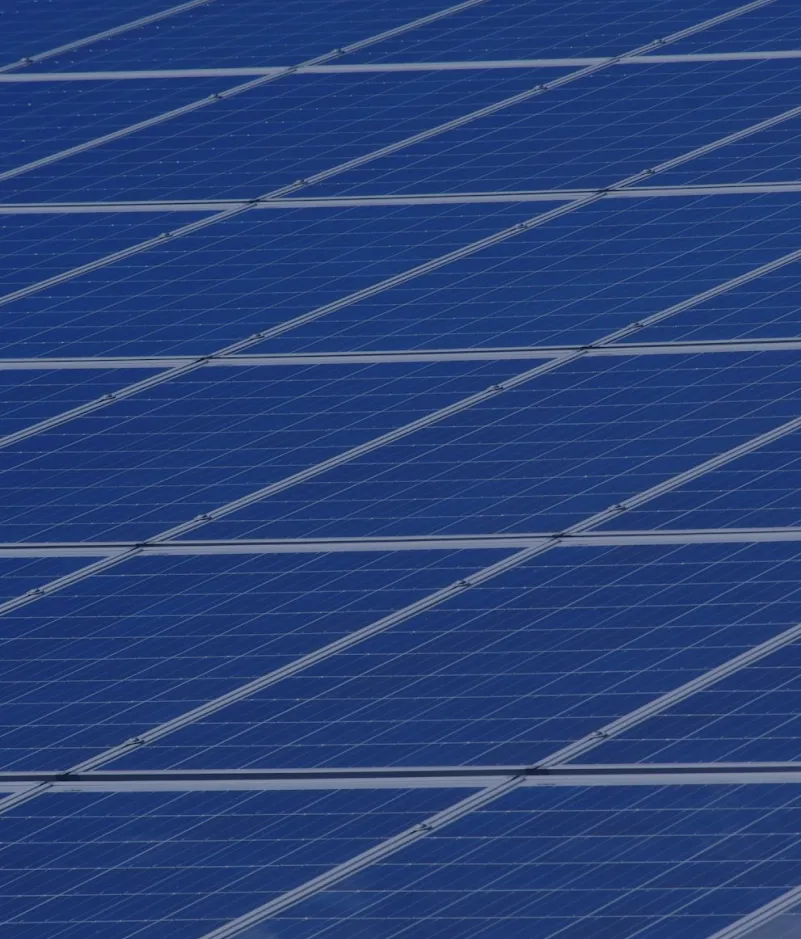 solar panels with gradient
