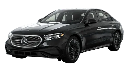 Mercedes Classe E, berline élégante et confortable utilisée pour les services de chauffeur privé haut de gamme à Cannes.