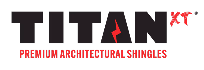 Logo for Tamko's Titan XT roofing product