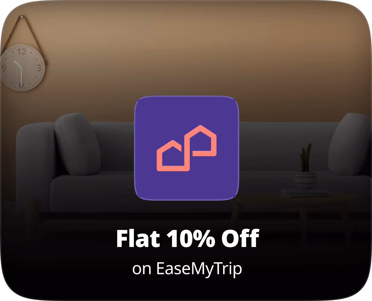 SalarySe exclusive travel offer – Flat 10% Off on EaseMyTrip bookings, helping salaried professionals save on flights and hotels.