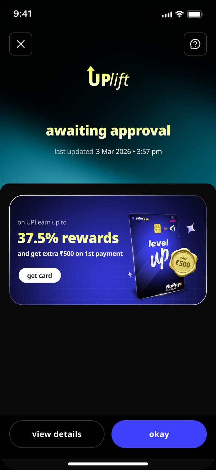 UPLift AI: transaction eligible for benefits