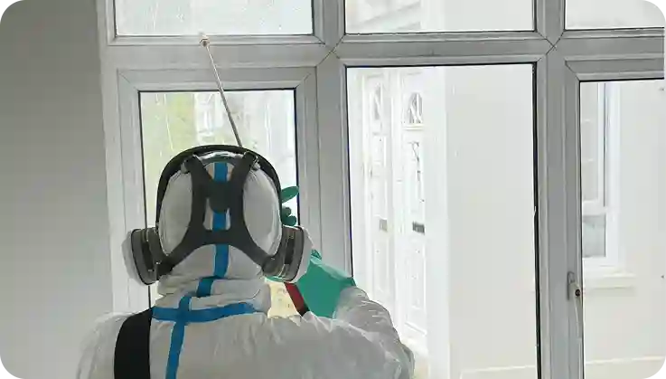 6% Hydrogen Peroxide Spraying