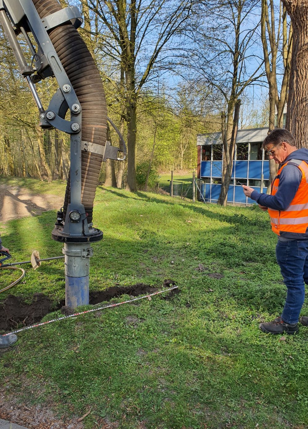 image of inspected roof structure for a home inspector
