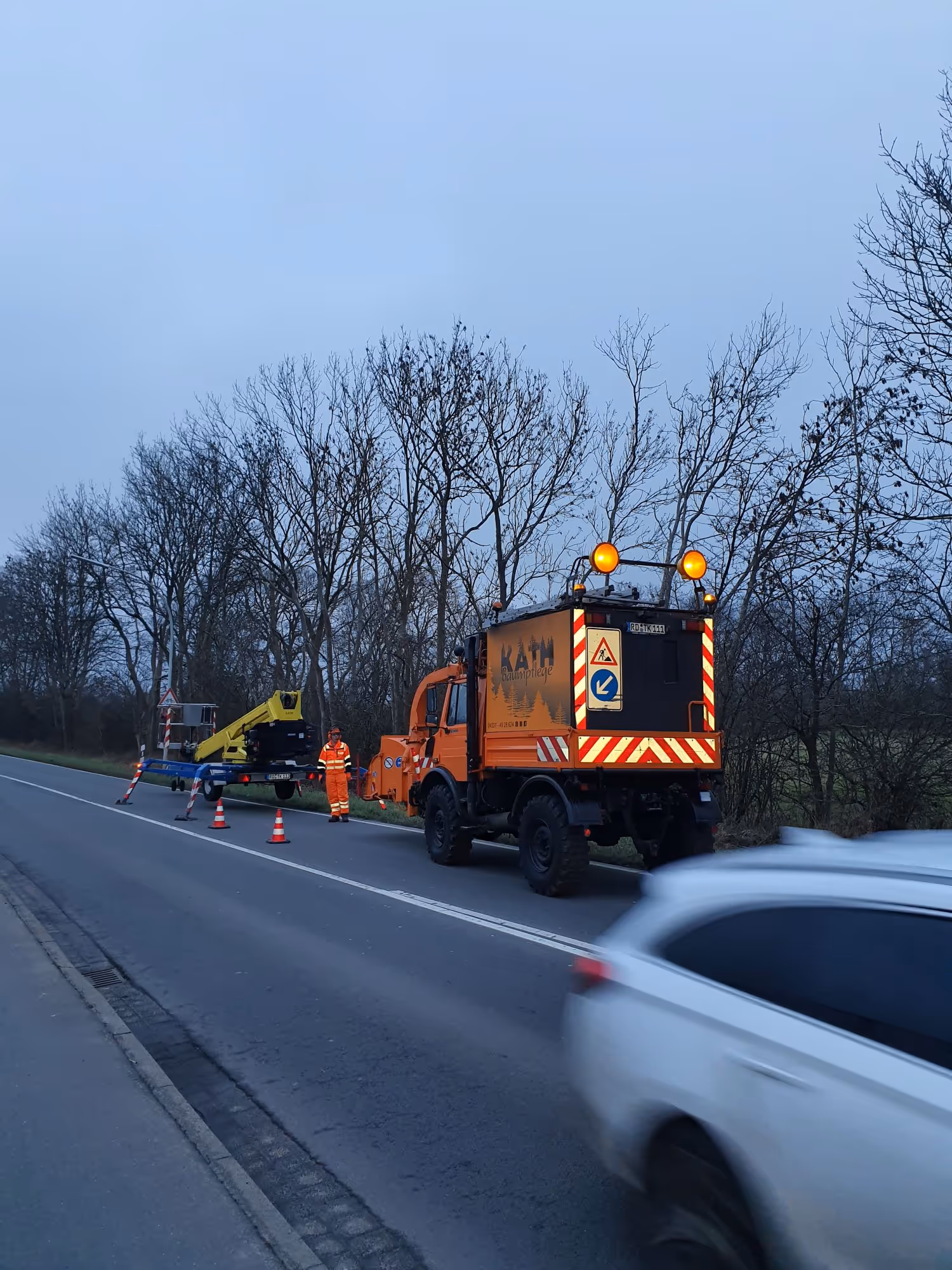 image of individual landscaper with tools