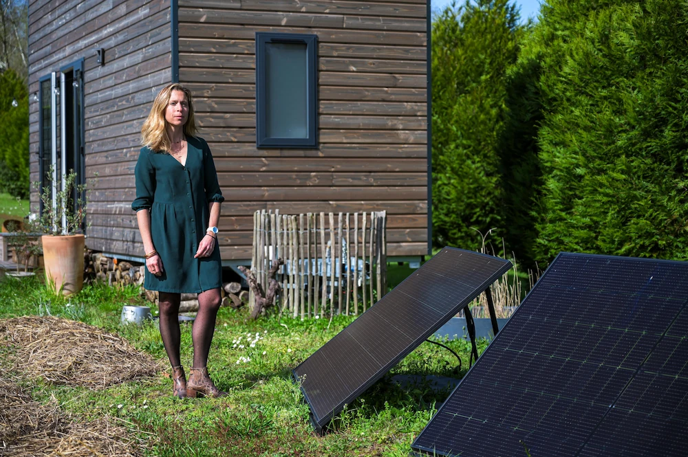 image of residential solar setup
