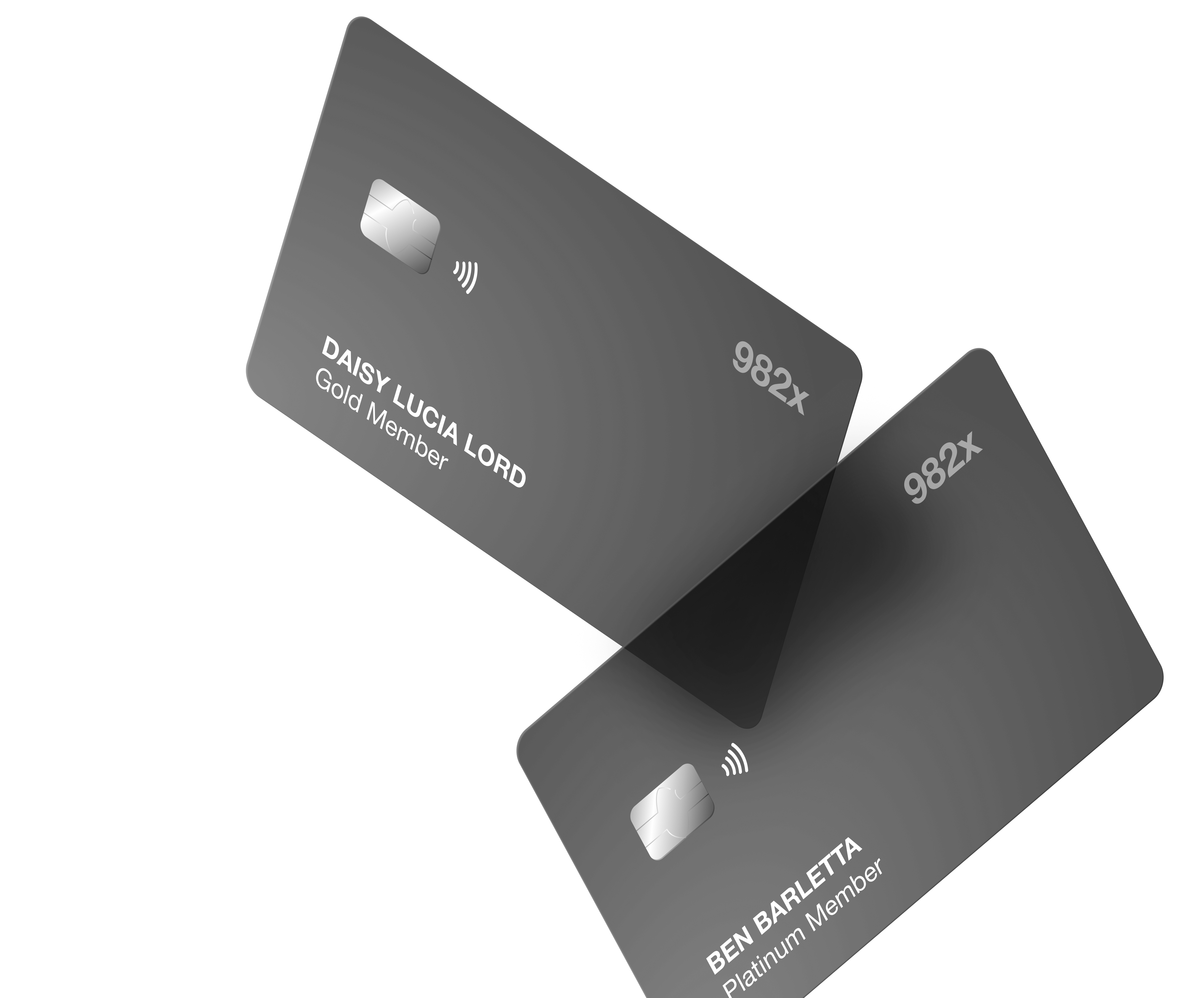Three AstralFund credit cards