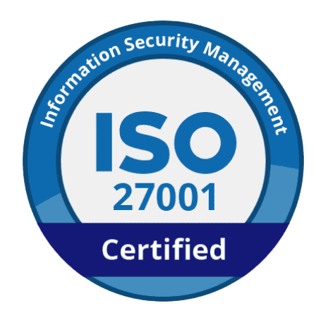 ISO 27001 Certified
