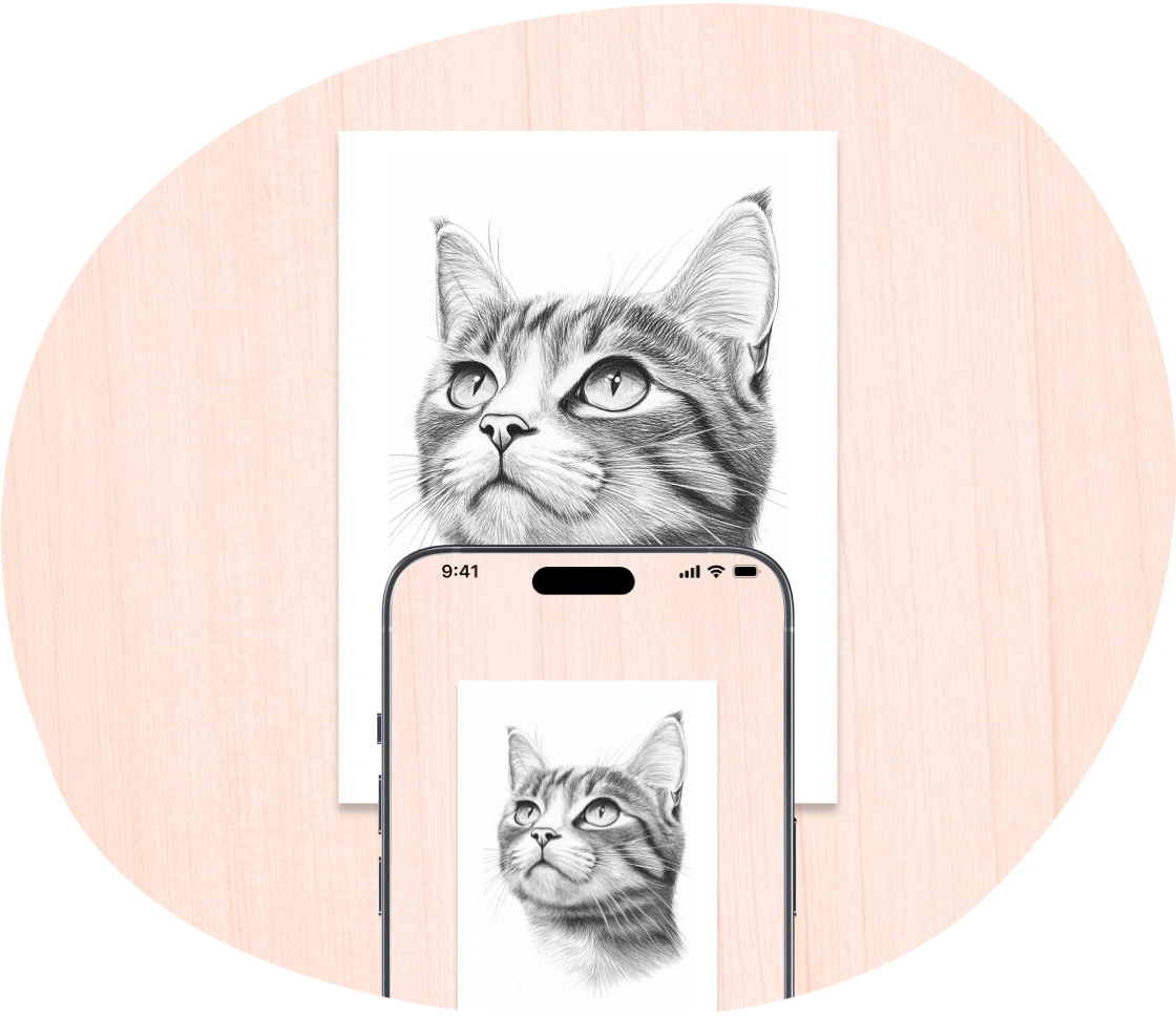 Convenient projection of images onto any surface