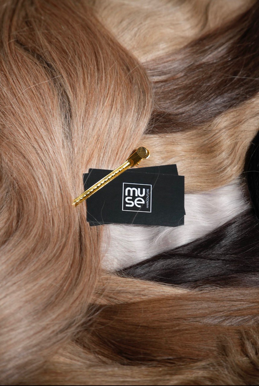 image of hairstyling service in progress