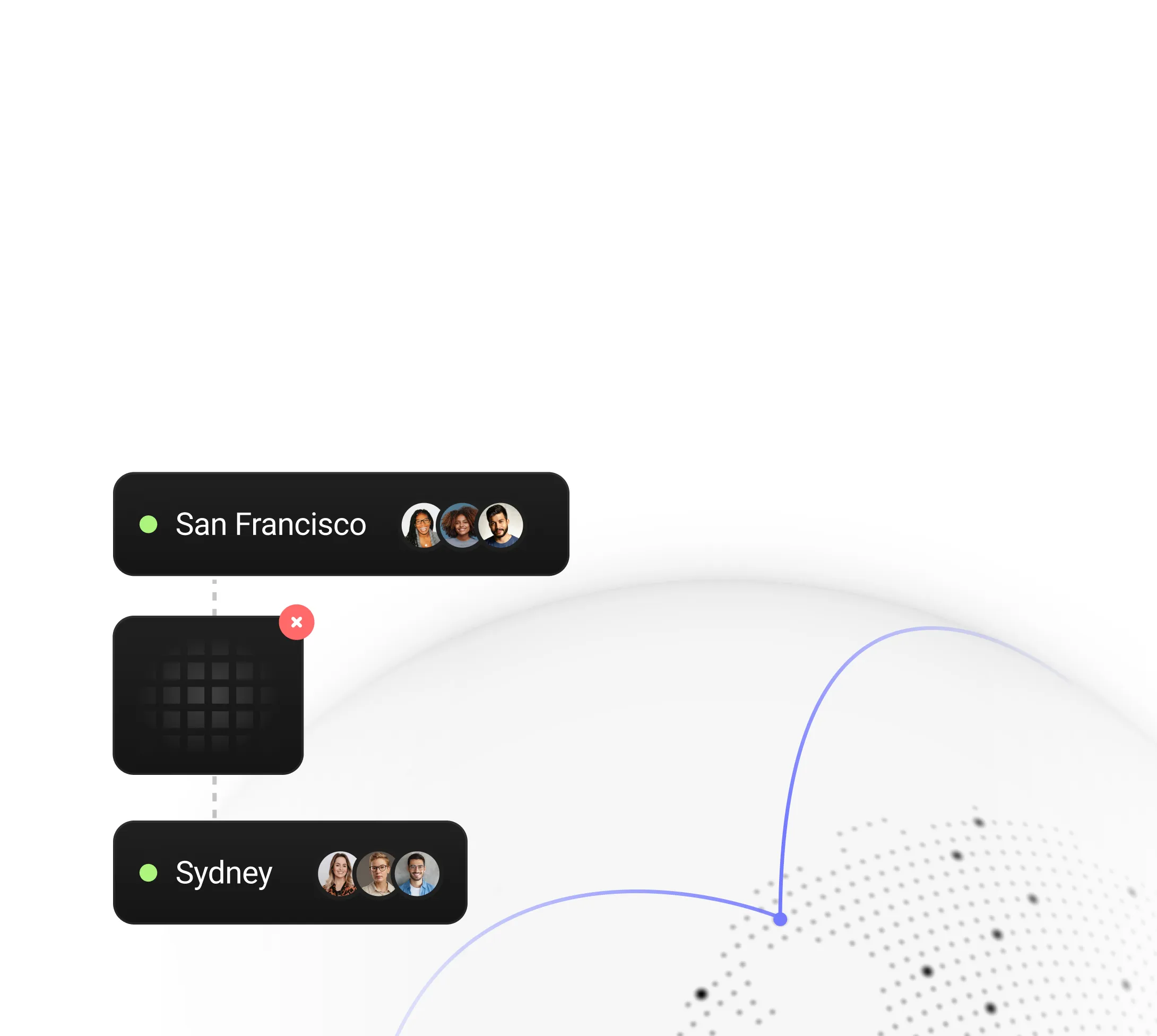Miscommunication between global teams causing duplicated work across time zones.