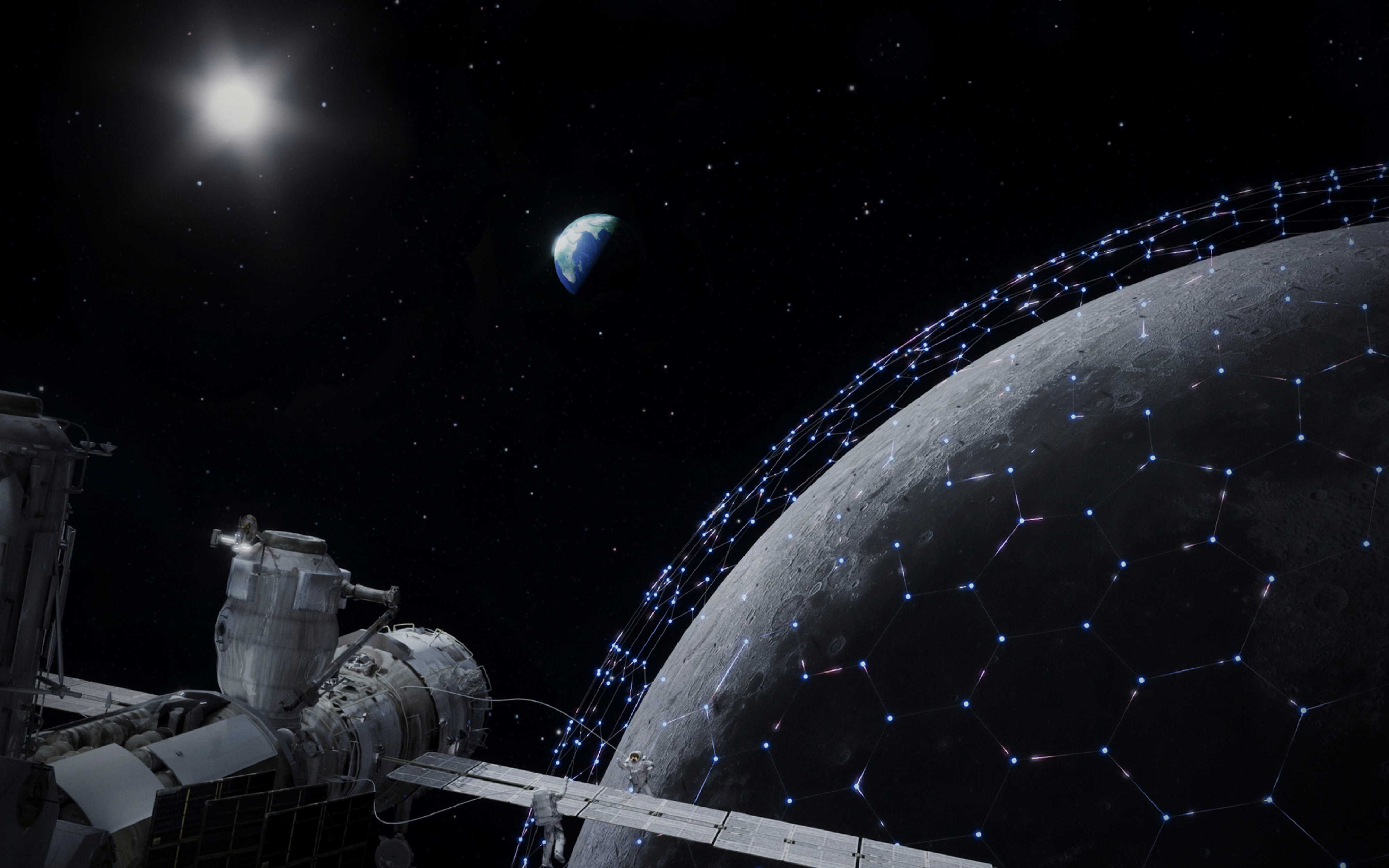 Lunar Urbanization Scheme