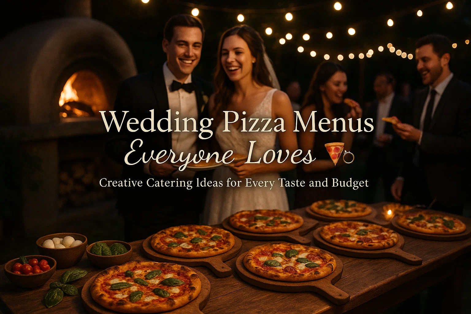 wedding catering pizza