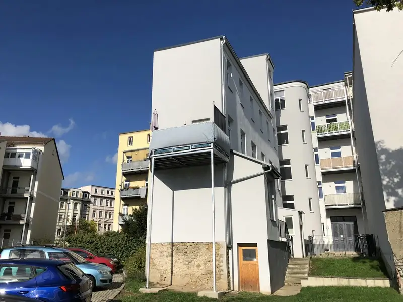 Rückwärtige Ansicht