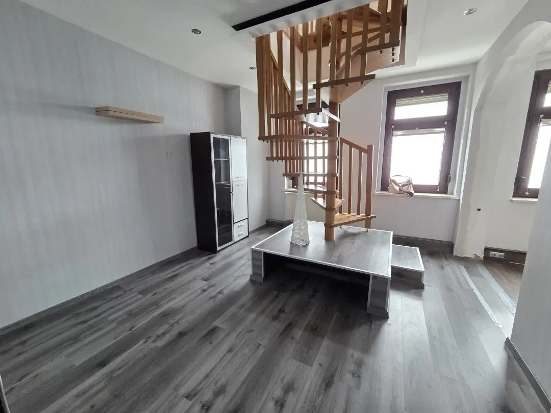 Buchenholztreppe zum OG