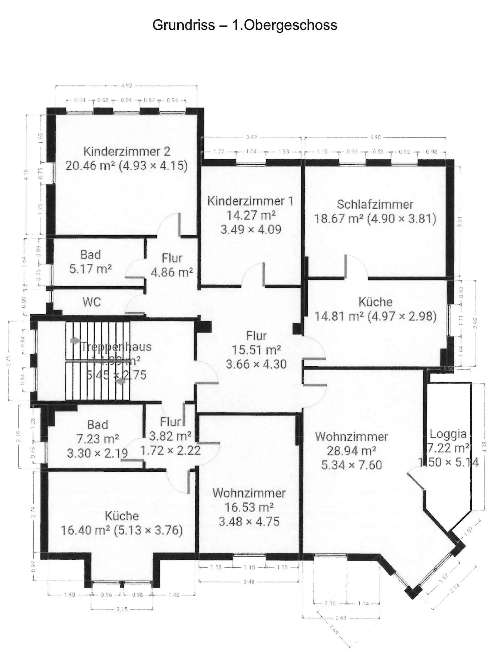 Grundriss 1. OG